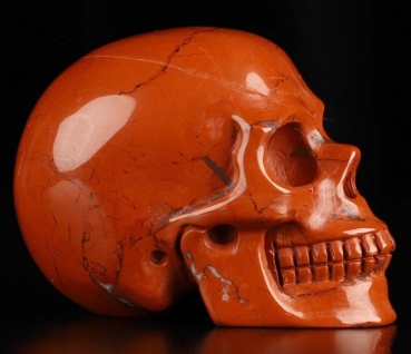 Skull Roter Jaspis
